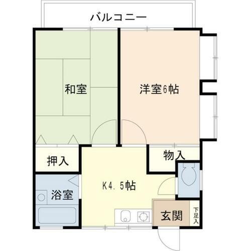 埼玉県川口市大字木曽呂 東浦和駅 2K アパート 賃貸物件詳細