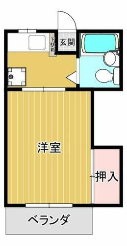 神奈川県川崎市宮前区宮崎５丁目 宮崎台駅 1K アパート 賃貸物件詳細
