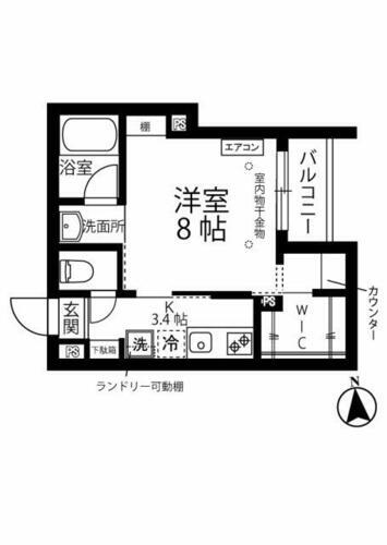 神奈川県川崎市多摩区登戸 登戸駅 1K マンション 賃貸物件詳細