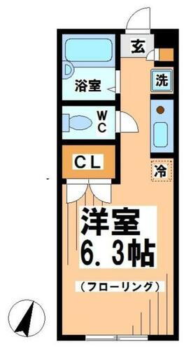 東京都世田谷区経堂２丁目 経堂駅 ワンルーム アパート 賃貸物件詳細