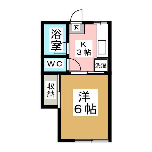 宮城県仙台市青葉区川平３丁目 北仙台駅 1K アパート 賃貸物件詳細