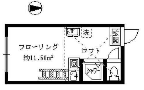 シエスタ新宿 2階 ワンルーム 賃貸物件詳細