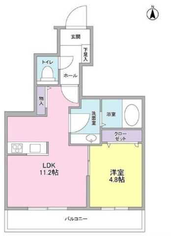 東京都中野区東中野１丁目 東中野駅 1LDK マンション 賃貸物件詳細