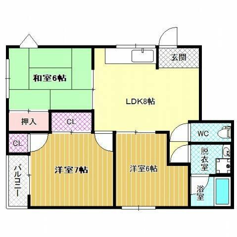 大阪府柏原市大県２丁目 堅下駅 3DK アパート 賃貸物件詳細