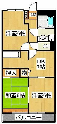 千葉県船橋市藤原１丁目 船橋法典駅 3DK アパート 賃貸物件詳細