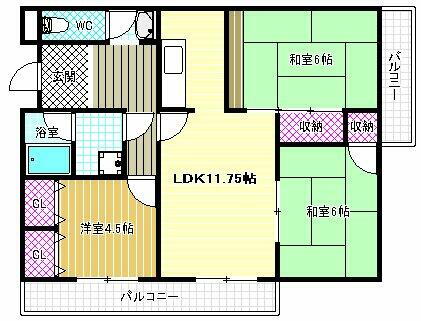 サイレント・フジ 1階 3LDK 賃貸物件詳細