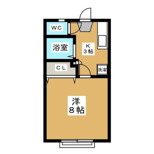 東京都立川市曙町３丁目 立川駅 1K アパート 賃貸物件詳細