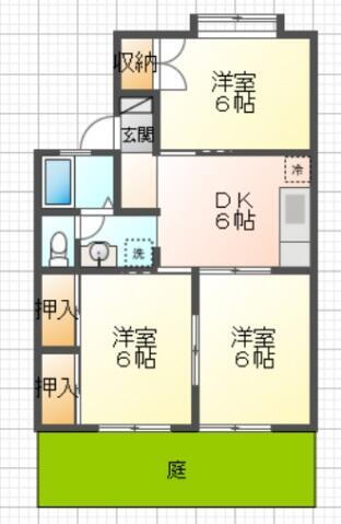 静岡県藤枝市東町 藤枝駅 3DK アパート 賃貸物件詳細