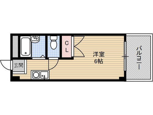 プチコスモ茨木 1階 1K 賃貸物件詳細