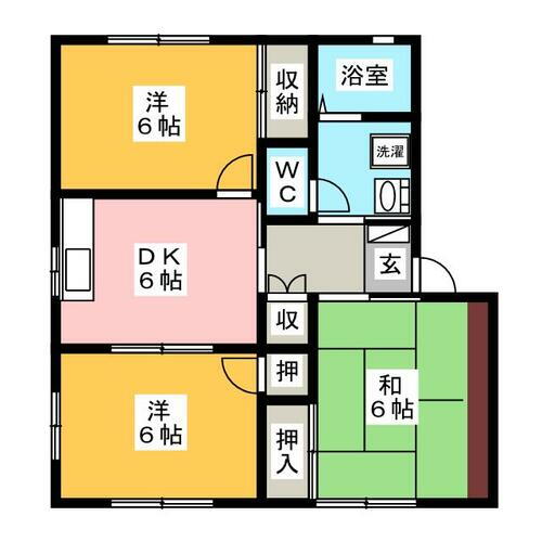 神奈川県小田原市中曽根 富水駅 3DK アパート 賃貸物件詳細