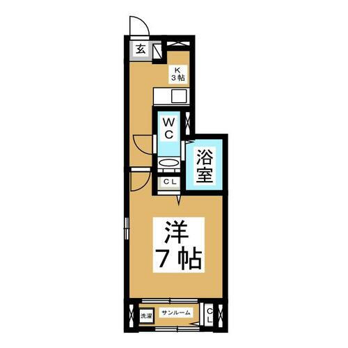 宮城県仙台市泉区向陽台１丁目 泉中央駅 1K アパート 賃貸物件詳細