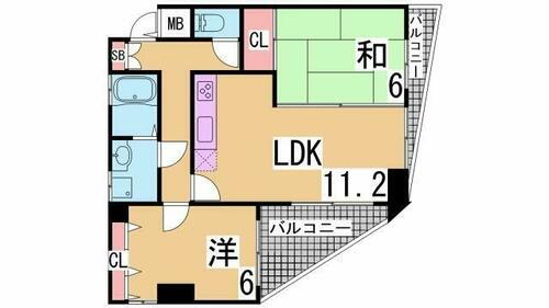 兵庫県神戸市兵庫区東山町２丁目 湊川駅 2LDK マンション 賃貸物件詳細