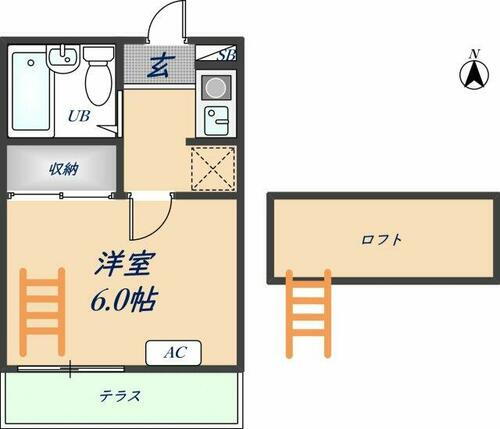 大阪府東大阪市南四条町 瓢箪山駅 1K アパート 賃貸物件詳細