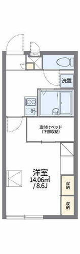 千葉県印旛郡栄町安食２丁目 安食駅 1K アパート 賃貸物件詳細