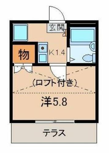 和歌山県和歌山市松江東４丁目 東松江駅 1K アパート 賃貸物件詳細