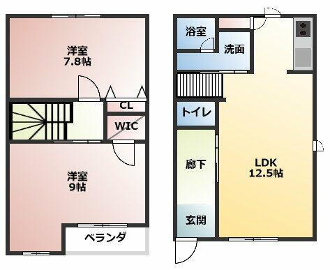 愛知県小牧市大字上末 味岡駅 2LDK アパート 賃貸物件詳細