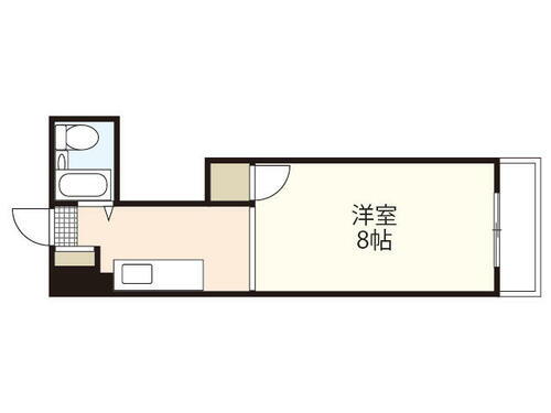 広島県広島市中区舟入本町 舟入本町駅 1K マンション 賃貸物件詳細