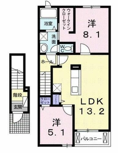 大阪府羽曳野市碓井１丁目 古市駅 2LDK アパート 賃貸物件詳細