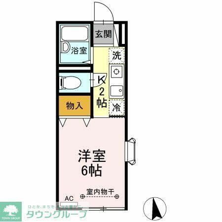 メゾンブランシュ 1階 1K 賃貸物件詳細