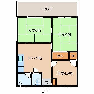 ベルメゾン金城 3階 3DK 賃貸物件詳細