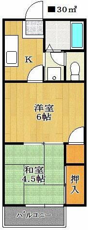 千葉県船橋市栄町１丁目 船橋駅 2K アパート 賃貸物件詳細