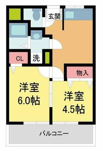 兵庫県宝塚市御殿山４丁目 宝塚駅 2DK マンション 賃貸物件詳細