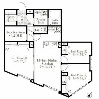 東京都豊島区西池袋３丁目 賃貸マンション