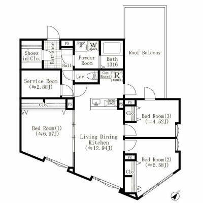東京都豊島区西池袋３丁目 賃貸マンション
