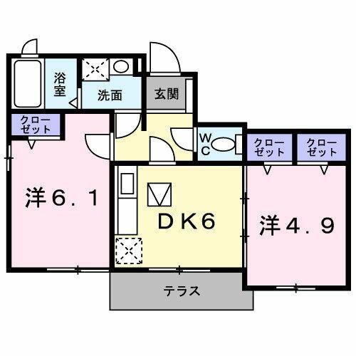 香川県三豊市三野町大見 みの駅 2DK アパート 賃貸物件詳細