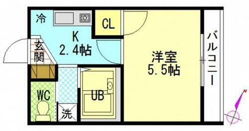 広島県広島市安佐南区祇園２丁目 古市橋駅 1K マンション 賃貸物件詳細