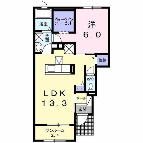 茨城県ひたちなか市大字金上 勝田駅 1LDK アパート 賃貸物件詳細