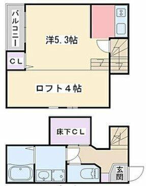 福岡県福岡市西区徳永北 九大学研都市駅 1K アパート 賃貸物件詳細