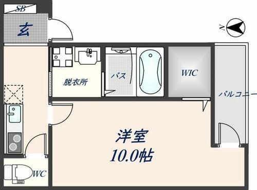 フジパレス近鉄八尾Ⅲ番館 2階 1K 賃貸物件詳細