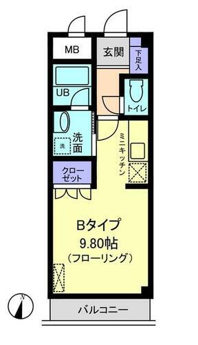 埼玉県越谷市赤山本町 越谷駅 ワンルーム マンション 賃貸物件詳細