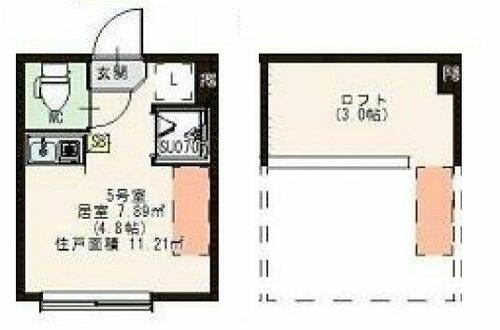 東京都足立区千住橋戸町 千住大橋駅 ワンルーム アパート 賃貸物件詳細