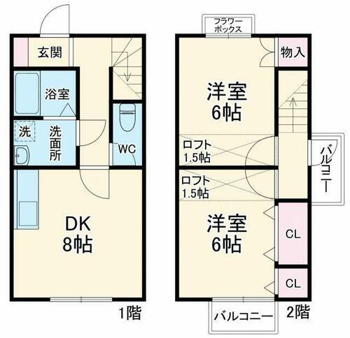 愛知県小牧市中央６丁目 小牧駅 2DK 一戸建て 賃貸物件詳細