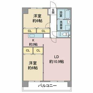 愛知県春日井市東神明町１丁目 高蔵寺駅 2LDK マンション 賃貸物件詳細