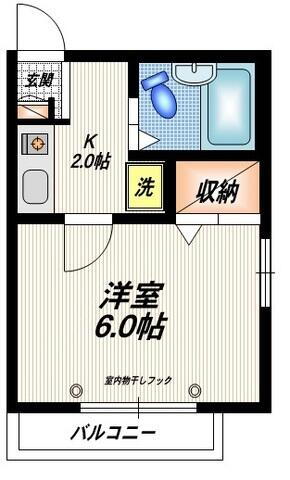 東京都大田区上池台２丁目 洗足池駅 1K マンション 賃貸物件詳細