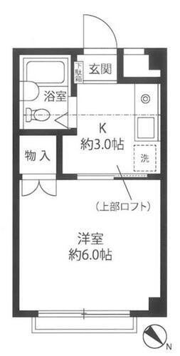 東京都板橋区常盤台１丁目 ときわ台駅 1K マンション 賃貸物件詳細