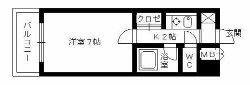 福岡県福岡市博多区千代３丁目 千代県庁口駅 1K マンション 賃貸物件詳細