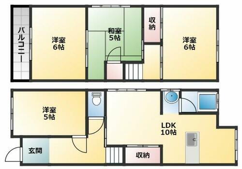 大阪府羽曳野市島泉７丁目 高鷲駅 4LDK 一戸建て 賃貸物件詳細