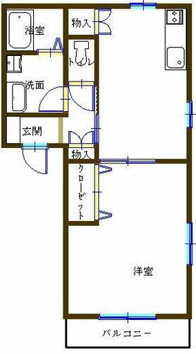 茨城県日立市本宮町２丁目 日立駅 1LDK アパート 賃貸物件詳細