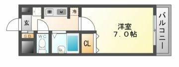 大阪府大阪市東淀川区瑞光１丁目 上新庄駅 1K マンション 賃貸物件詳細