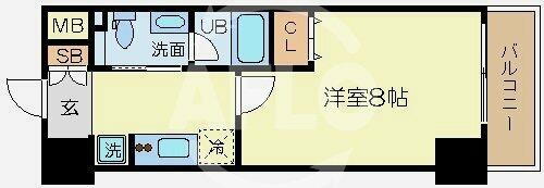 大阪府大阪市中央区日本橋２丁目 難波駅 1K マンション 賃貸物件詳細