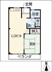 愛知県名古屋市緑区桃山３丁目 神沢駅 1LDK マンション 賃貸物件詳細