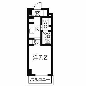 愛知県名古屋市千種区春岡１丁目 池下駅 1K マンション 賃貸物件詳細