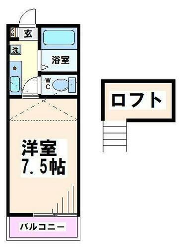 東京都府中市白糸台６丁目 飛田給駅 1K アパート 賃貸物件詳細