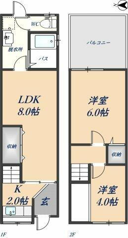 大阪府柏原市安堂町 安堂駅 3K 一戸建て 賃貸物件詳細