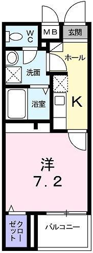 兵庫県姫路市阿保 東姫路駅 1K マンション 賃貸物件詳細