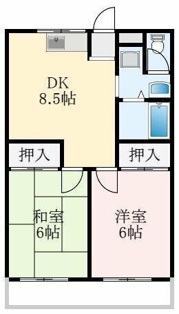 大阪府和泉市内田町１丁目 和泉中央駅 2DK マンション 賃貸物件詳細